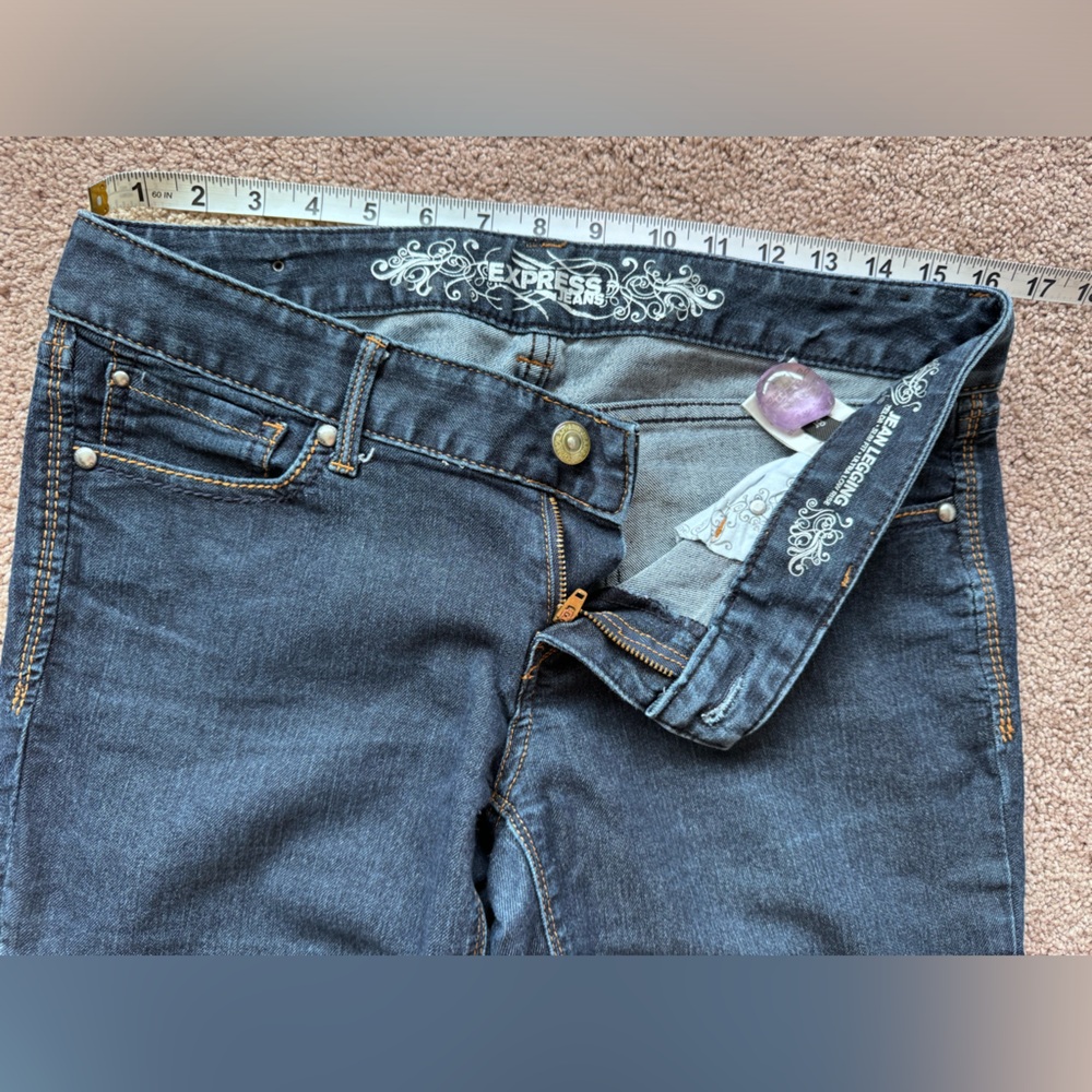 Jean legging Zelda slim fit ultra low rise express